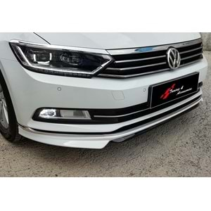 Passat B8 Sport Model Front Lip Raw Surface Vacuum Plastic / 2015-2019