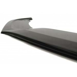 Scirocco Mk3 R Max Front Lip V2 Piano Black Vacuum Plastic / 2008-2013