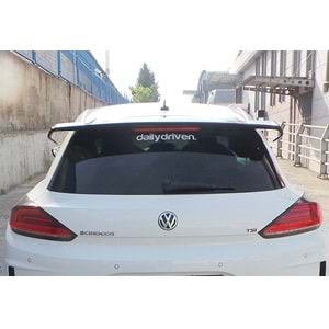 Scirocco FL R Cup Roof Spoiler Primer Surface Fiberglass / 2014-2017