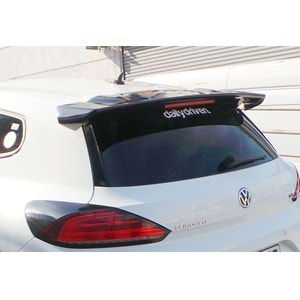 Scirocco FL R Cup Roof Spoiler Primer Surface Fiberglass / 2014-2017