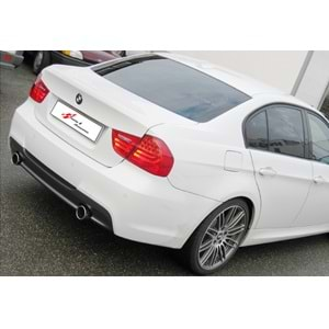 E90 M Technic Diffuser Gray ABS / 2004-2011 (R+L Single Output)