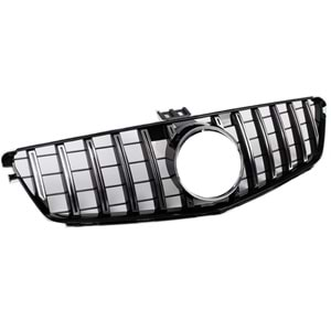 W204 GTR Front Grille ABS / 2007-2014 (Chrome Line + Piano Black)