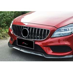CLS W218 GTR Front Grille ABS / 2015-2018 (Chrome + Piano Black)