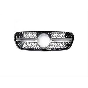 X Class Diamond Front Grille ABS / 2017-2020 (Chrome + Piano Black)