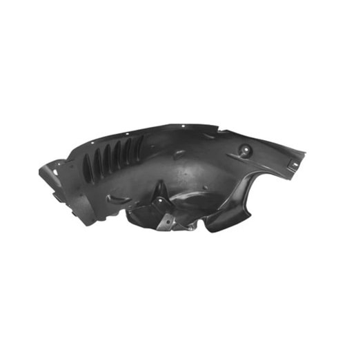 W204 Front Left Driver Side Fender Liner Matte Black ABS / 2007–2014