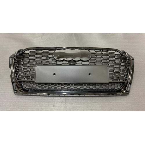 A5 B9 RS5 Front Grille ABS / 2016-up (Piano Black)