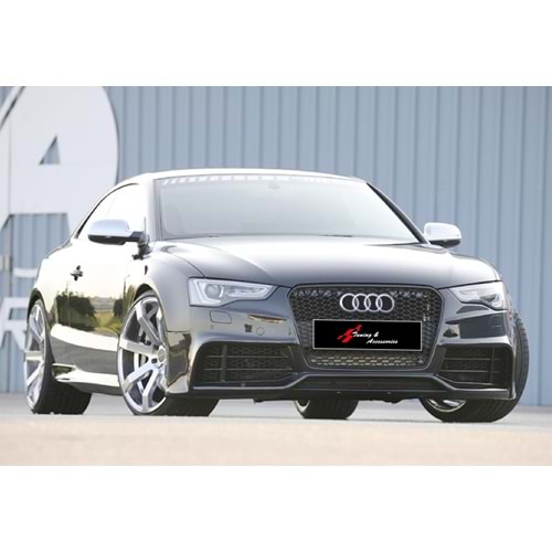 A5 B8 FL RS5 Front Grille ABS / 2011-2016 (Piano Black)