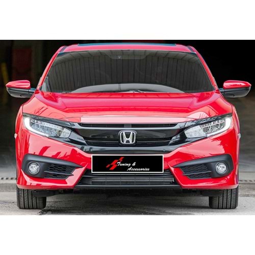 Civic FC5 RS Front Grille Piano Black ABS / 2016-2018
