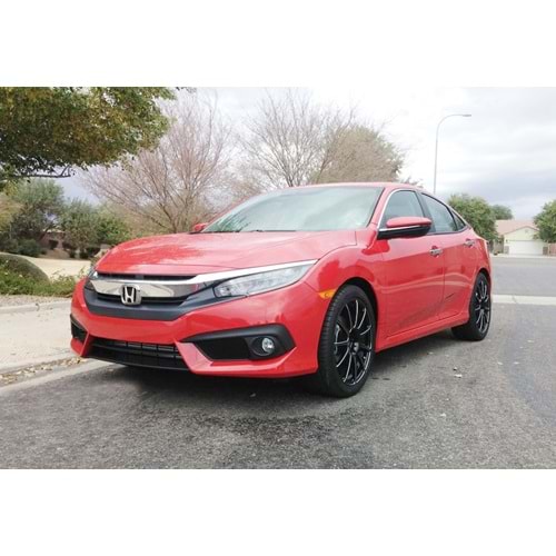 Civic FC5 Krom Ayna Üst Çıtası ABS / 2016-2021