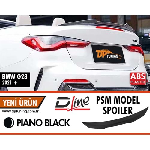G23 PSM Style Spoiler Piano Black ABS / 2020 Sonrası