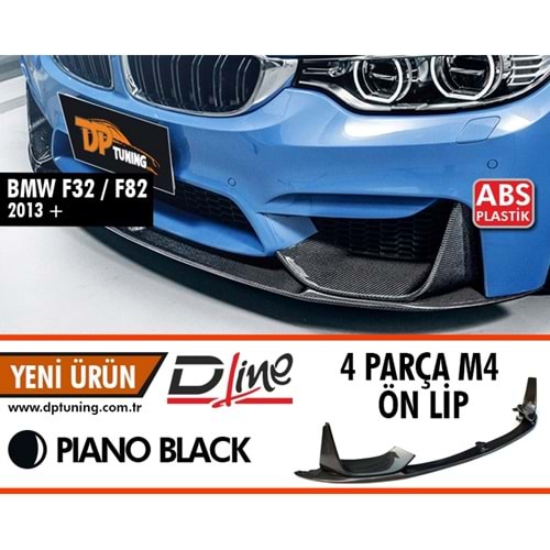F30 M3 Ön Ek Piano Black ABS / 2012-2018 (4 Parça)