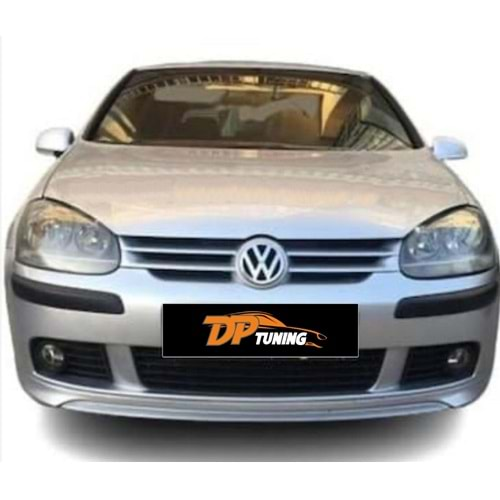 Golf 5 Front Lip Standart Bumper Vacuum Plastic / 2003-2009