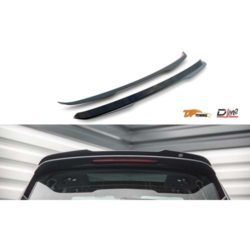 Cupra Ateca Max Rear Cupra Cap Spoiler Piano Black Vacuum Plastic / 2021 -