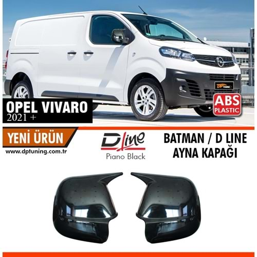 Vivaro Batman Mirror Cover Piano Black / 2021 After