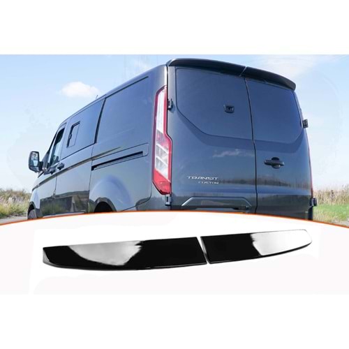 Custom Roof Spoiler Piano Black ABS / 2012 - 2017 (2 Parts)