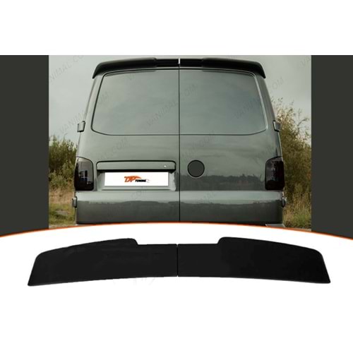 T5 - T6 Rear Roof Spoiler Piano Black ABS / 2003-2019 (2 Parts)