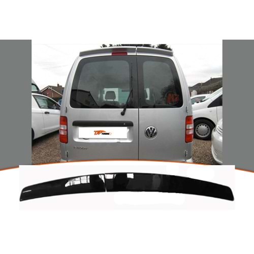 Caddy MK3 Rear Roof Spoiler Piano Black ABS / 2003-2015 (2 Parts)