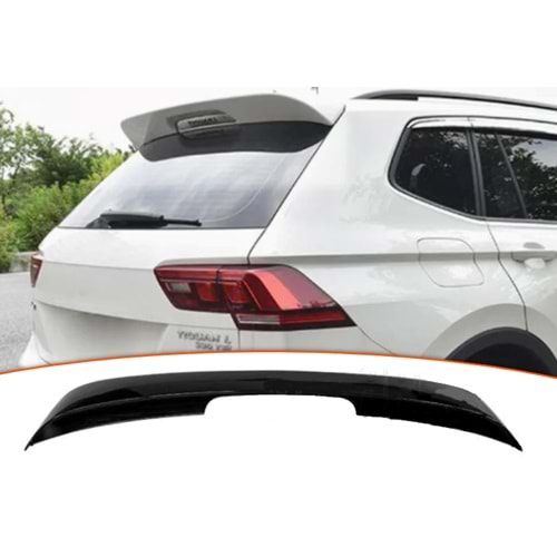 Tiguan Rear Roof Spoiler Piano Black ABS / 2016 - 2020