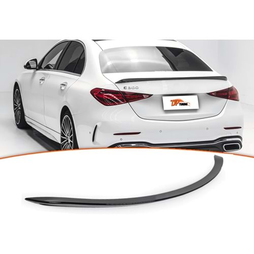 W206 C63 Model Bagaj Üzeri Spoiler Piano Black ABS / 2021 - up