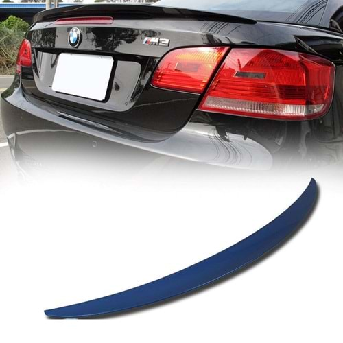 E93 M Performence Trunk Spoiler Piano Black ABS / 2007-2013