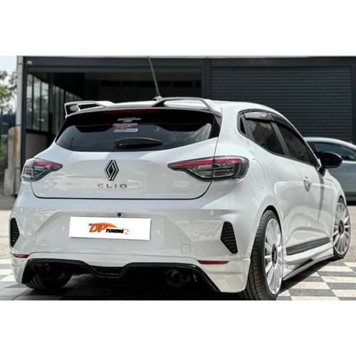 Clio 5 RS Rear Roof Spoiler Piano Black ABS / 2019 - 2023