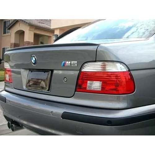 E39 M5 Style Rear Spoiler Piano Black ABS / 1995-2003