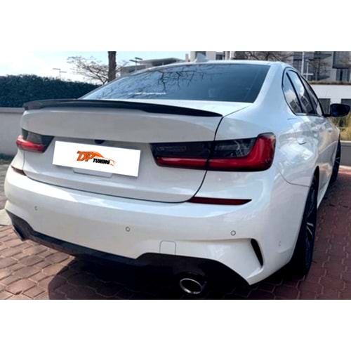 G20 M Performance Rear Trunk Spoiler Piano Black ABS / 2019-up