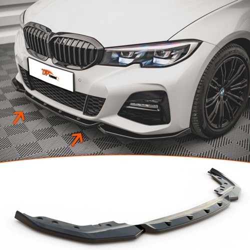 G20 Max V5 Front Lip Piano Black Vacuum Plastic / 2019 - up