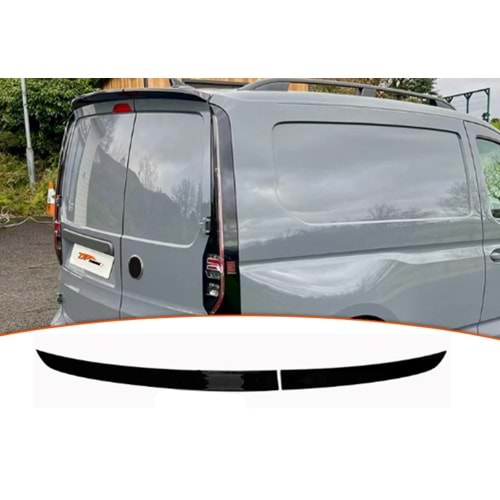 Caddy MK4 Rear Roof Spoiler Piano Black ABS / 2020-up (2 Parts)