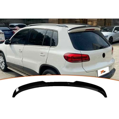 Tiguan Rear Roof Spoiler Piano Black ABS / 2011 - 2015