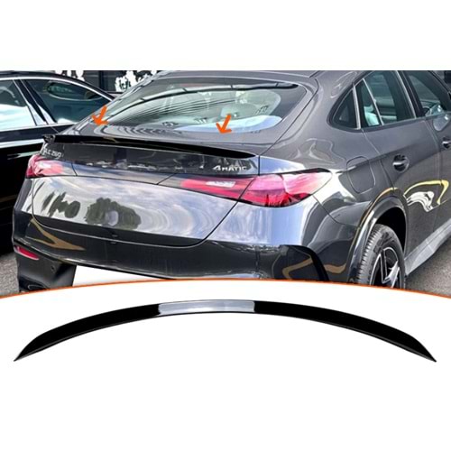 GLC C254 Rear Trunk Spoiler Piano Black ABS / 2024-UP