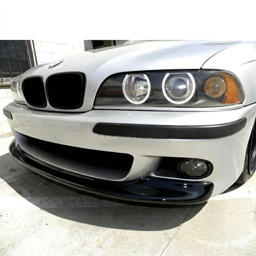 E39 CSL Style Front Lip Piano Black Vacuum Plastic / 1995-2003