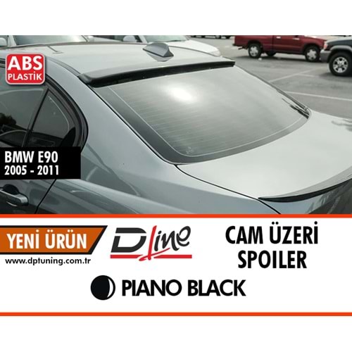 E90 ACS Cam Üzeri Spoiler Piano Black ABS / 2004-2011