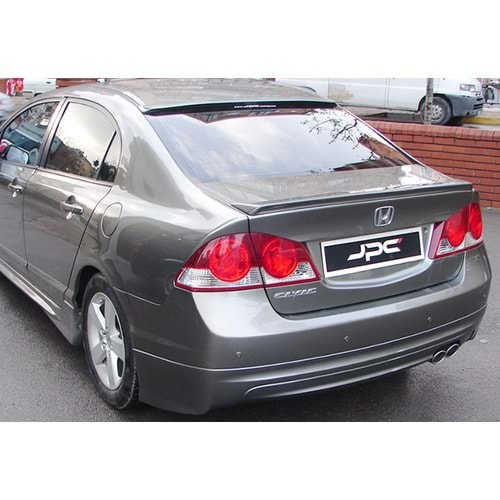 Civic FD6 Rear Trunk Anatomic Spoiler Raw Surface ABS / 2006-2011