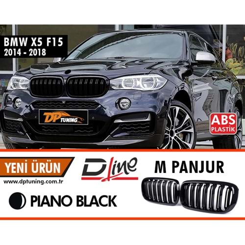 F15 X5 M Panjur Piano Black ABS / 2013-2018