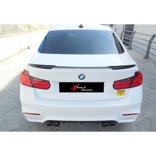 F30 Rear Trunk M4 Spoiler Raw Surface ABS / 2012-2018
