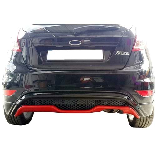 Fiesta Mk6 ST Style Diffuser Without Output Piano Black Vacuum Plastic / 2008-2017