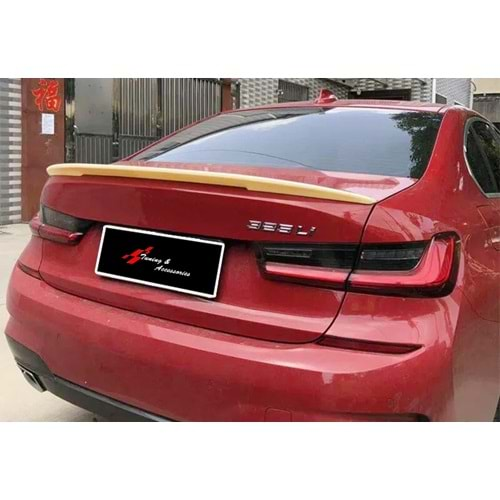 G20 Sport Rear Trunk Spoiler Piano Black ABS / 2019 - UP