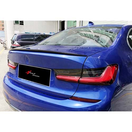 G20 M Performance V2 Rear Trunk Spoiler Piano Black ABS / 2019 - UP