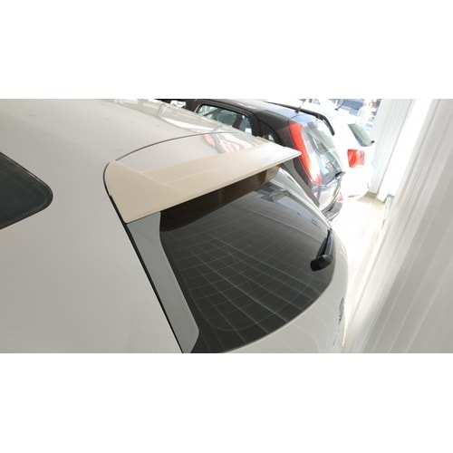 Leon Mk3 FR V2 Style Roof Spoiler Raw Surface ABS / 2012-2020