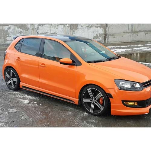 Polo Mk5 Rieger Side Skirts Raw Surface Vacuum Plastic / 2009-2017