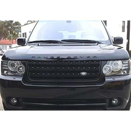 L322 Vogue Autobiography OEM Style Front Grille Piano Black ABS / 2010-2012