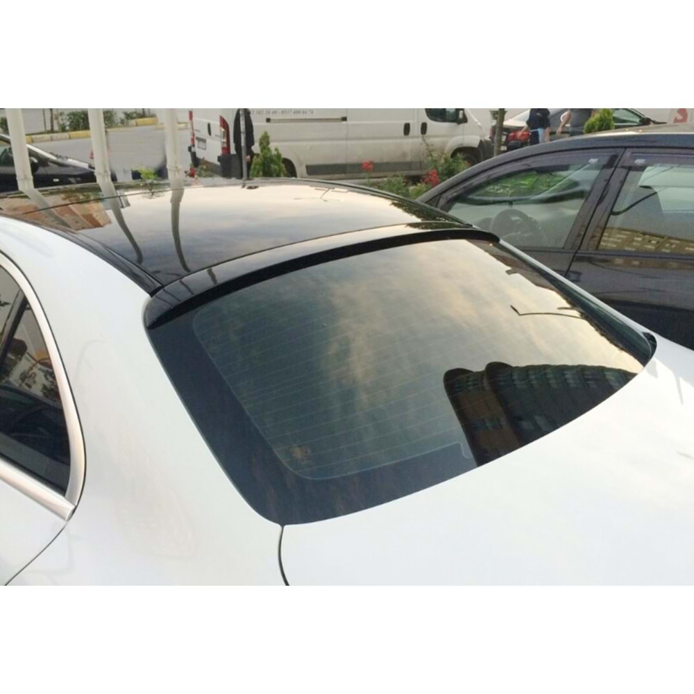 W205 Roof AMG Spoiler Piano Black ABS / 2015-2021