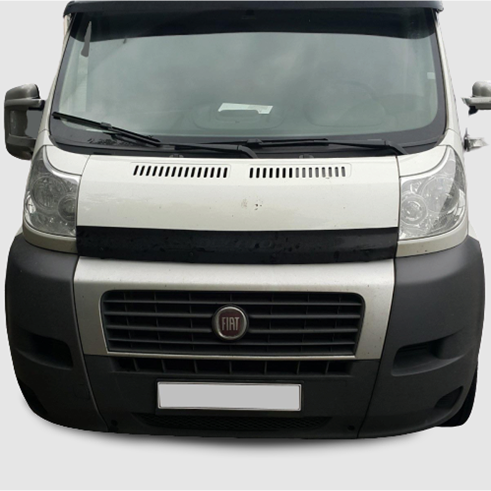 Ducato / P.Boxer / C. Jumper Hood Guard Piano Black ABS / 2006-2014
