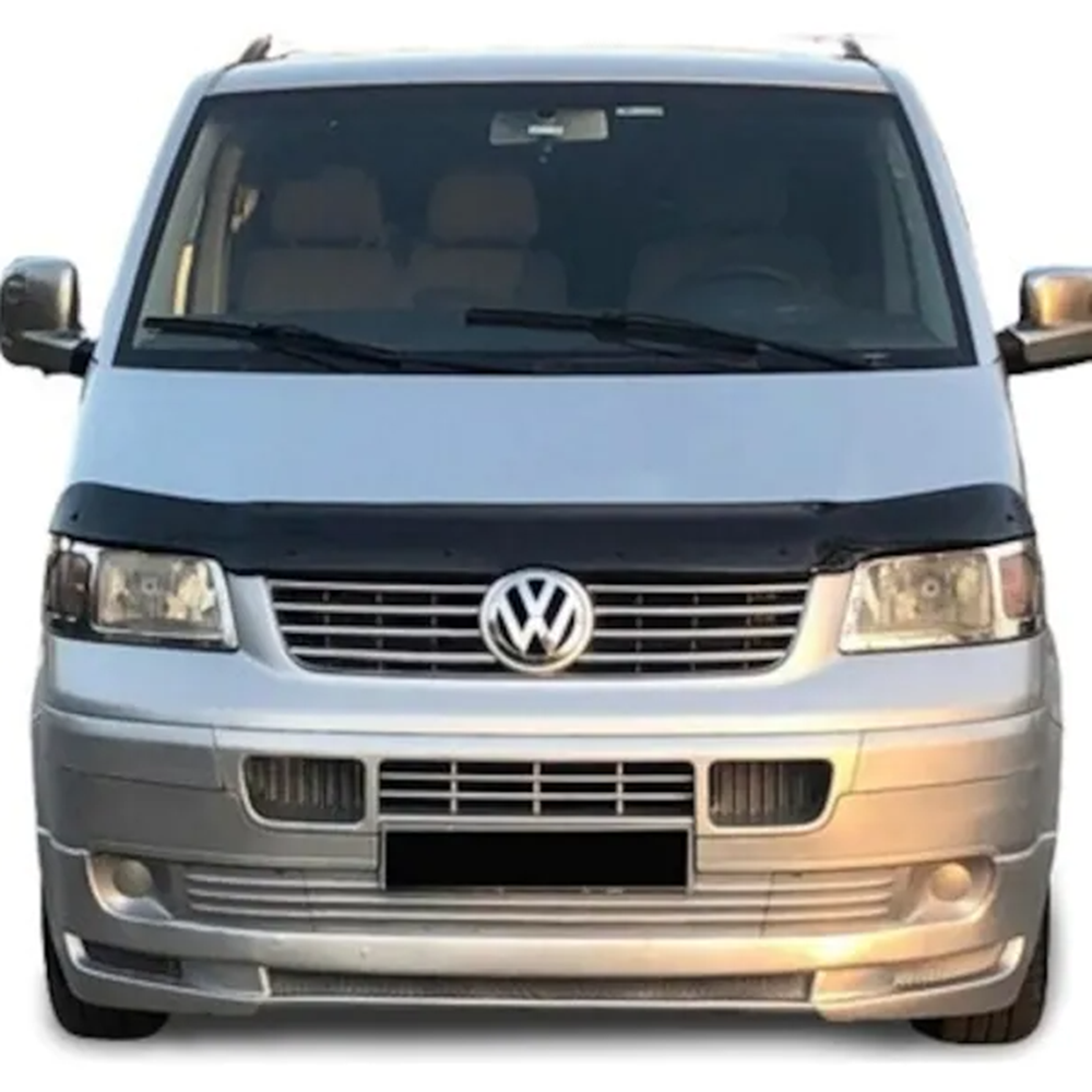 Transporter T5 Hood Protector Piano Black ABS / 2009-2014