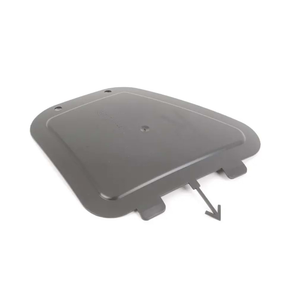 Spare Parts, Headlight Bulp Access Cover, Front/Right, Black, Oem St., ABS