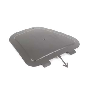 Spare Parts, Headlight Bulp Access Cover, Front/Right, Black, Oem St., ABS
