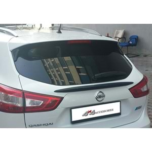 Qashqai Under Glass Spoiler Raw ABS / 2013-2020