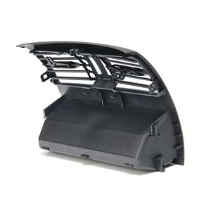 Air Vent Grillee/Oem St., Rear, Matte Black Surface, ABS