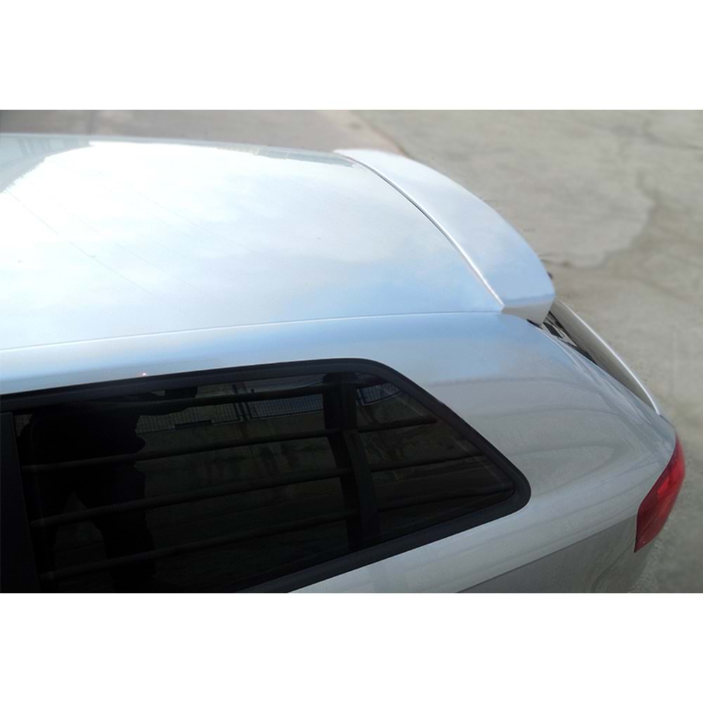 A3 8P S3 Style Rear Roof Spoiler Primer Painted Fiberglass / 2003-2012